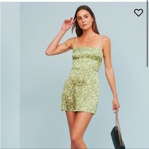 Reformation Kosta floral dress silk size 8